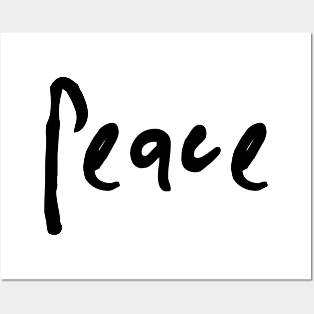 Peace, Love and Joy. Wall Art by That Cheeky Tee